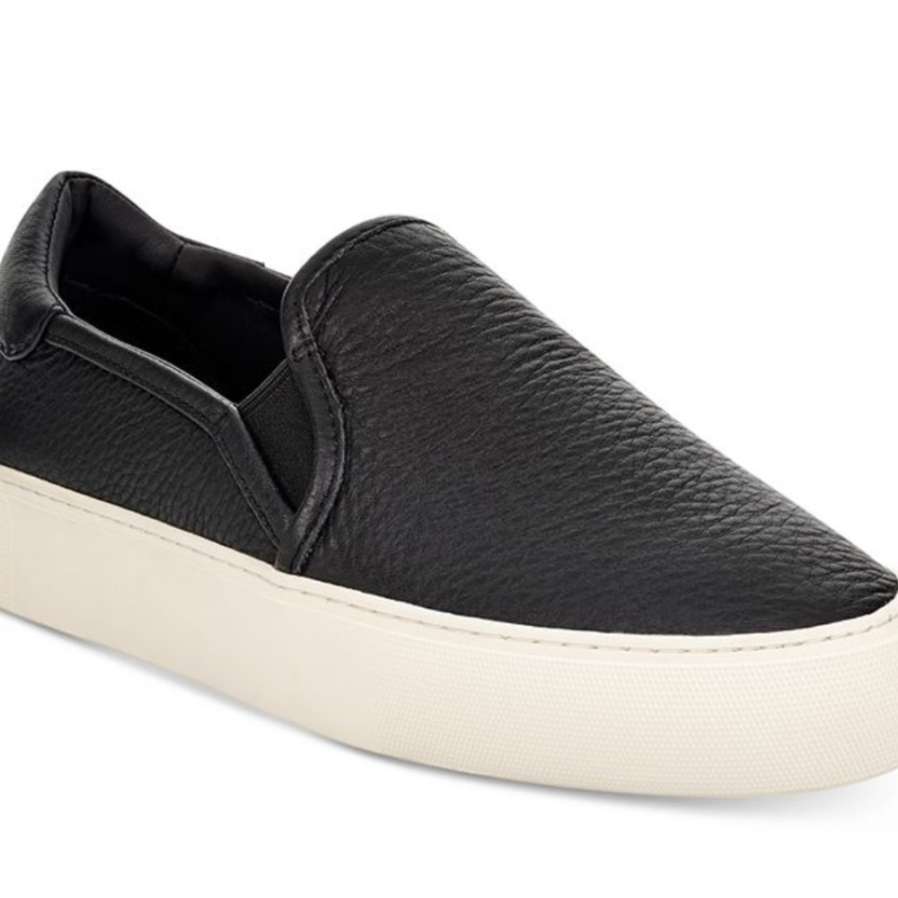UGG Jass Leather Slip-On Sneakers